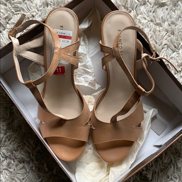 Franco Sarto Summer Heel Wedges size 11 - Picture 2 of 3